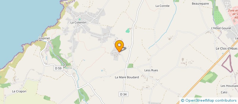 localisation de l'entreprise MADAME CHRISTINE LE GALL à LAMBALLE-ARMOR