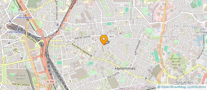 localisation de l'entreprise MADAME CHRISTINE LE HAIRE à LILLE