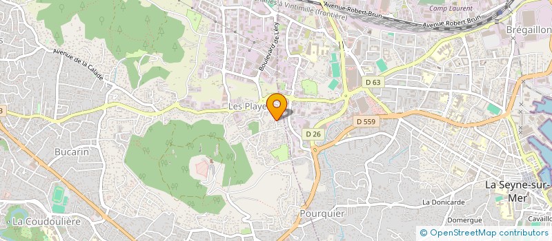 localisation de l'entreprise MADAME CHRISTINE LE MAO à SIX FOURS LES PLAGES