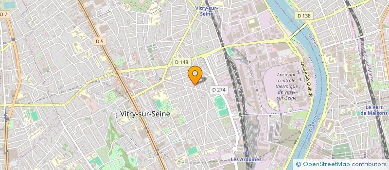 localisation de l'entreprise MADAME CHRISTINE LE ROYER à VITRY-SUR-SEINE