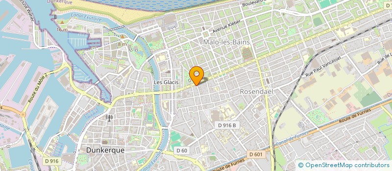 localisation de l'entreprise MADAME CHRISTINE LECUYER  DUNKERQUE