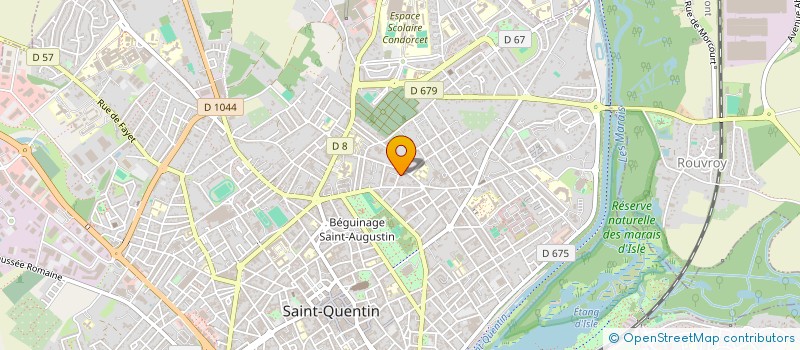 localisation de l'entreprise MADAME CHRISTINE LECUYER à SAINT-QUENTIN