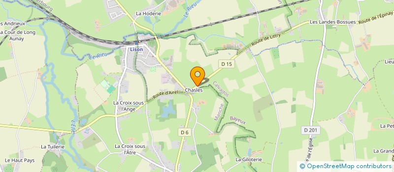 localisation de l'entreprise MADAME CHRISTINE LEDOUX  SAINTE-MARGUERITE-D'ELLE