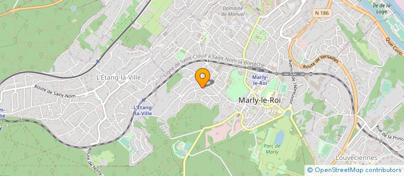 localisation de l'entreprise MADAME CHRISTINE LEEPINLAUSKY  MARLY-LE-ROI