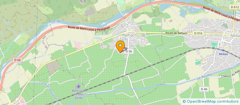 localisation de l'entreprise MADAME CHRISTINE LEFEUVRE  NEFIACH