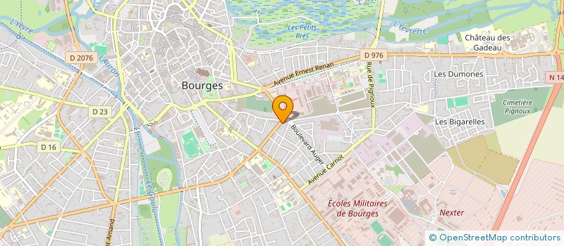 localisation de l'entreprise MADAME CHRISTINE LEGERET à BOURGES
