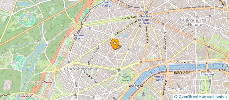 localisation de l'entreprise MADAME CHRISTINE LEGRAND  PARIS