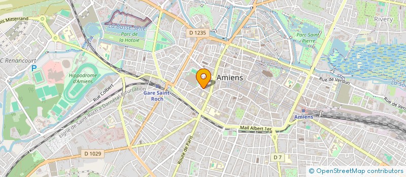 localisation de l'entreprise MADAME CHRISTINE LEGRIS  AMIENS