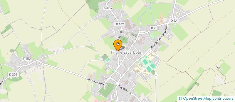 localisation de l'entreprise MADAME CHRISTINE LEJEUNE  FRIVILLE-ESCARBOTIN