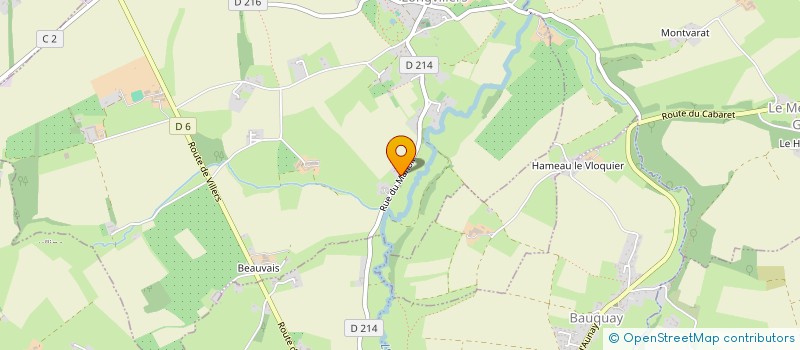 localisation de l'entreprise MADAME CHRISTINE LEMOINE  LONGVILLERS