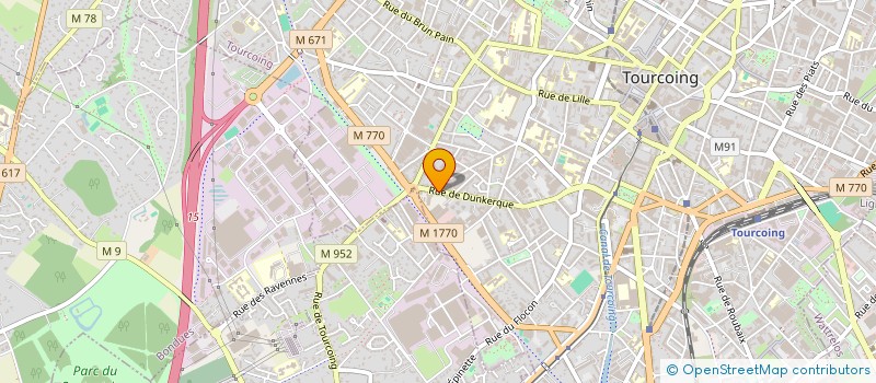 localisation de l'entreprise MADAME CHRISTINE LENOIR à TOURCOING