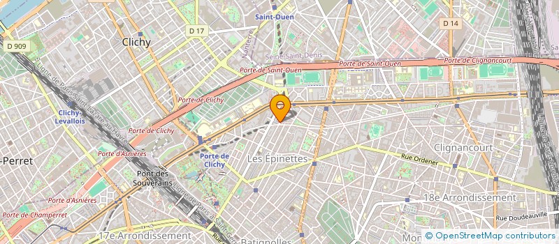 localisation de l'entreprise MADAME CHRISTINE LEPOUDRE  PARIS