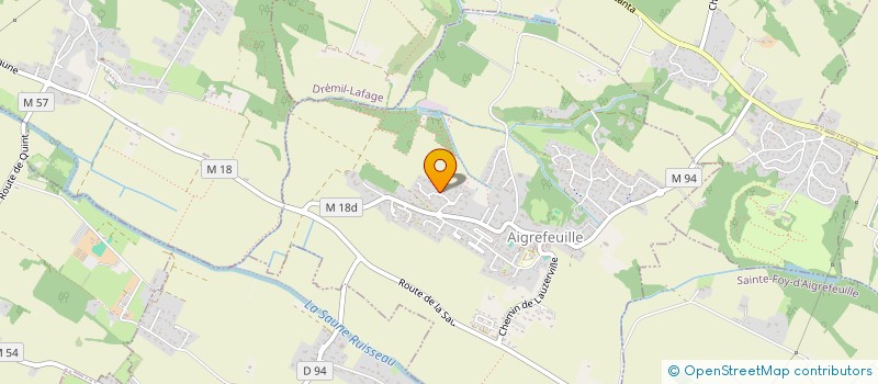 localisation de l'entreprise MADAME CHRISTINE LEPREVOST  AIGREFEUILLE