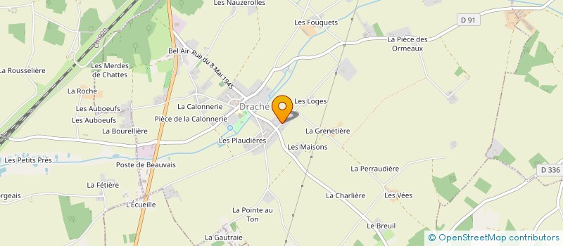 localisation de l'entreprise MADAME CHRISTINE LEROUX  DRACHE