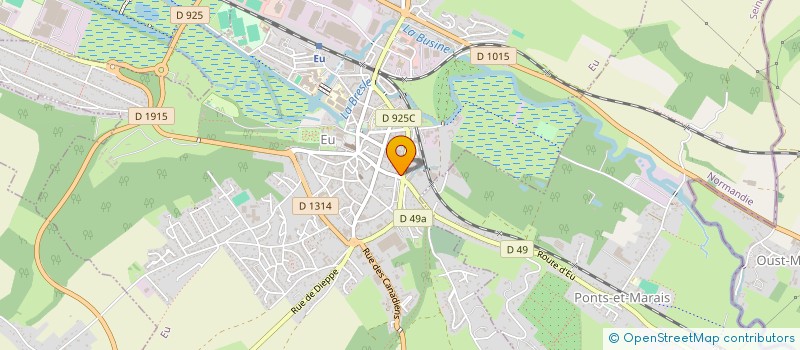 localisation de l'entreprise MADAME CHRISTINE LEROY  EU