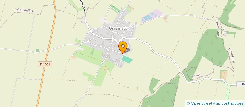 localisation de l'entreprise MADAME CHRISTINE LESNE  ORESMAUX