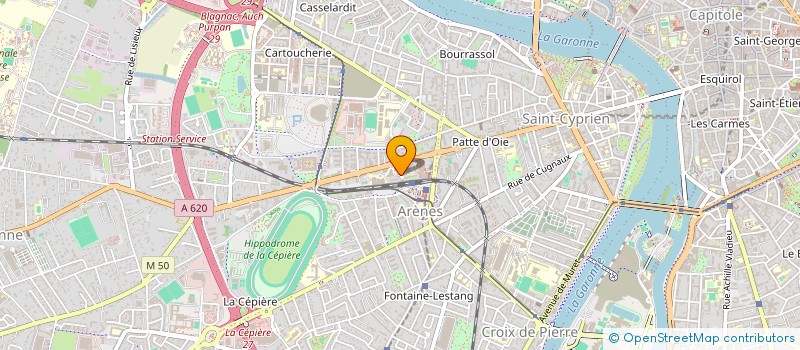 localisation de l'entreprise MADAME CHRISTINE LETHUILLIER à TOULOUSE