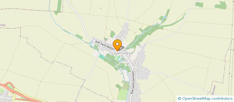 localisation de l'entreprise MADAME CHRISTINE LEVARLET  LAVERSINES