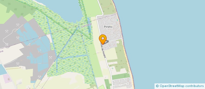 localisation de l'entreprise MADAME CHRISTINE LEVEAU  LUCCIANA