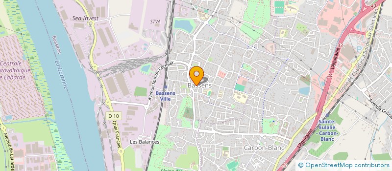 localisation de l'entreprise MADAME CHRISTINE LEVERNIER  BASSENS