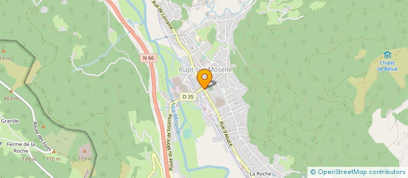 localisation de l'entreprise MADAME CHRISTINE LEVIEUX  RUPT-SUR-MOSELLE