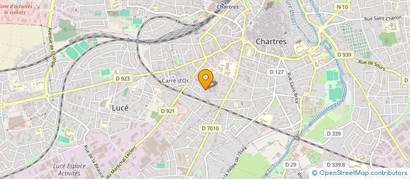 localisation de l'entreprise MADAME CHRISTINE LEVREZ à CHARTRES