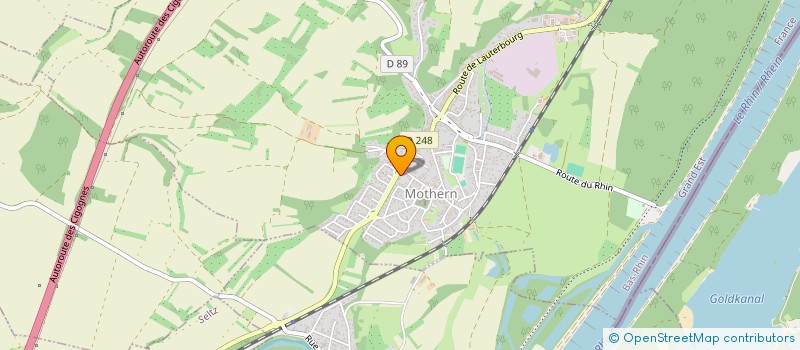 localisation de l'entreprise MADAME CHRISTINE LEYENBERGER  MOTHERN