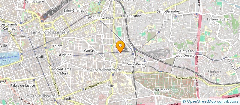 localisation de l'entreprise MADAME CHRISTINE LIBERATI  MARSEILLE
