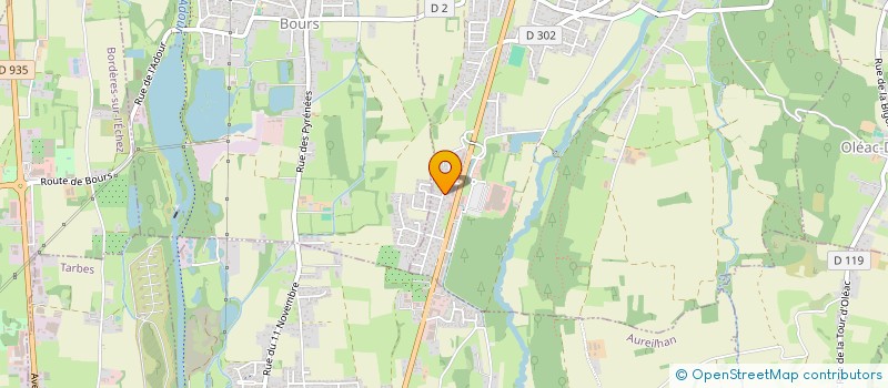 localisation de l'entreprise MADAME CHRISTINE LIE  ORLEIX