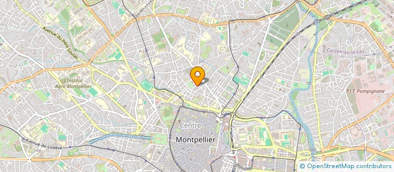 localisation de l'entreprise MADAME CHRISTINE LISSAC à MONTPELLIER