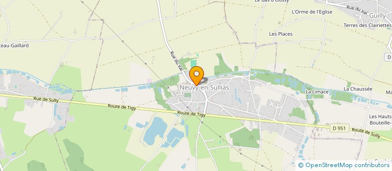 localisation de l'entreprise MADAME CHRISTINE LIVOIREAU à NEUVY-EN-SULLIAS
