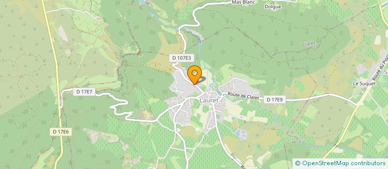 localisation de l'entreprise MADAME CHRISTINE LOMBARDO  LAURET