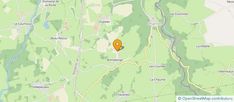 localisation de l'entreprise MADAME CHRISTINE LOUIS à CHARRON