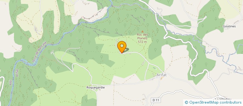 localisation de l'entreprise MADAME CHRISTINE LOUVEL  ARIFAT