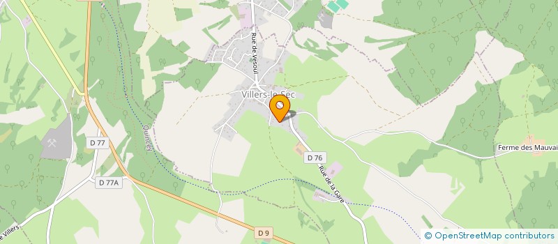 localisation de l'entreprise MADAME CHRISTINE LOUVIN à VILLERS-LE-SEC