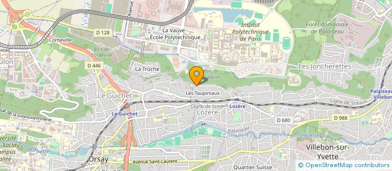 localisation de l'entreprise MADAME CHRISTINE LUBRANO-LAVADERCI à PALAISEAU