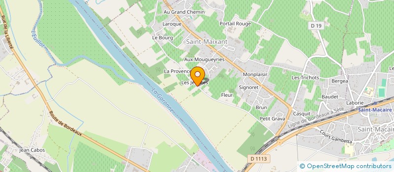 localisation de l'entreprise MADAME CHRISTINE LUCMARET  SAINT-MAIXANT