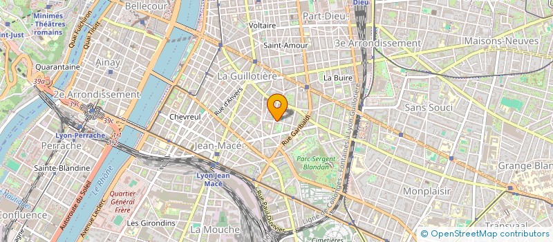 localisation de l'entreprise MADAME CHRISTINE LUXEMBURGER  LYON