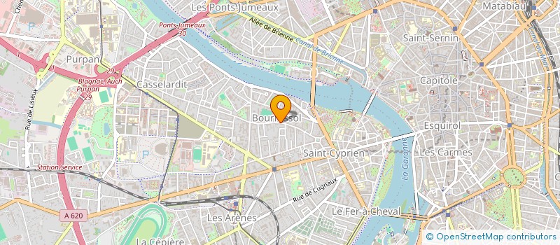 localisation de l'entreprise MADAME CHRISTINE MACAIRE à TOULOUSE