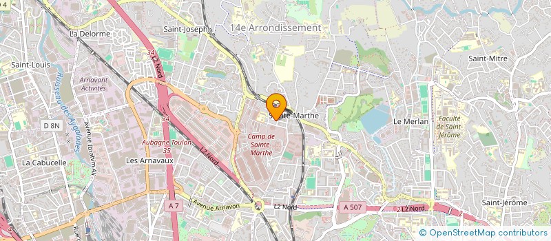 localisation de l'entreprise MADAME CHRISTINE MACCARIO à MARSEILLE