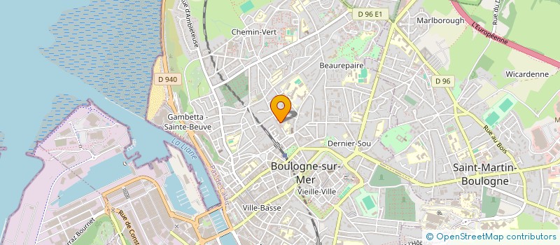 localisation de l'entreprise MADAME CHRISTINE MACHEBOEUF à BOULOGNE-SUR-MER