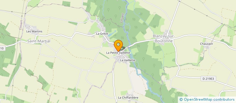 localisation de l'entreprise MADAME CHRISTINE MAGDELAINE LE TAILLY à SAINT-MARTIAL