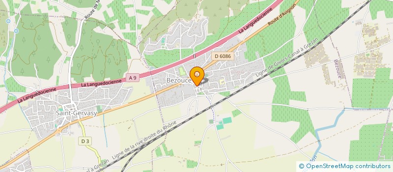 localisation de l'entreprise MADAME CHRISTINE MAGRO à BEZOUCE
