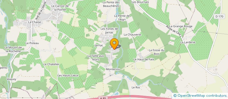 localisation de l'entreprise MADAME CHRISTINE MAHEU  SAINT-GEORGES-SUR-CHER