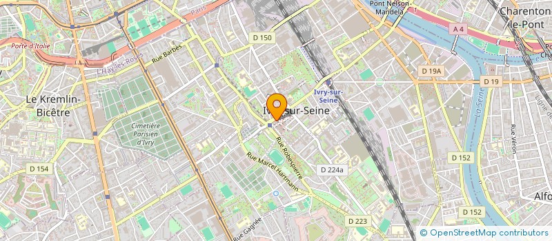 localisation de l'entreprise MADAME CHRISTINE MAILLET à IVRY-SUR-SEINE