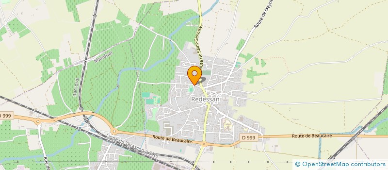 localisation de l'entreprise MADAME CHRISTINE MALAFOSSE  REDESSAN