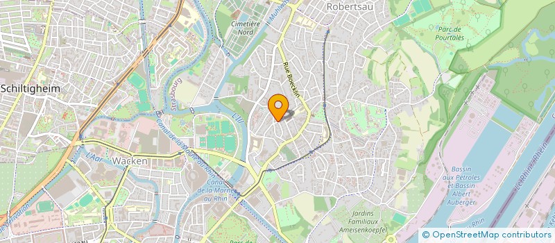 localisation de l'entreprise MADAME CHRISTINE MALERME  STRASBOURG