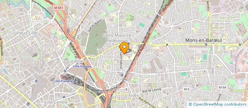 localisation de l'entreprise MADAME CHRISTINE MALETRAS à LILLE