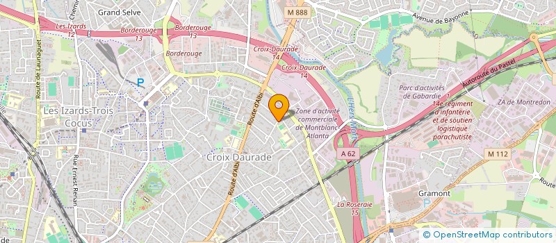 localisation de l'entreprise MADAME CHRISTINE MAMELIN à TOULOUSE