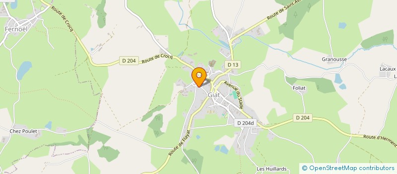 localisation de l'entreprise MADAME CHRISTINE MANARANCHE  CLERMONT-FERRAND